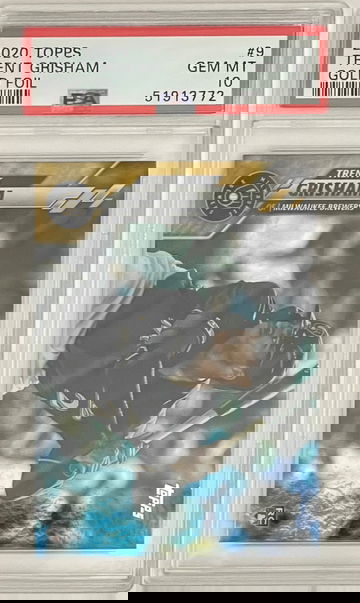 2020 Topps Series 1 Gold Foil Trent Grisham PSA 10 