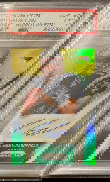 Jimmy Garoppolo Prizm Rookie Auto /50 Psa 9 Mint