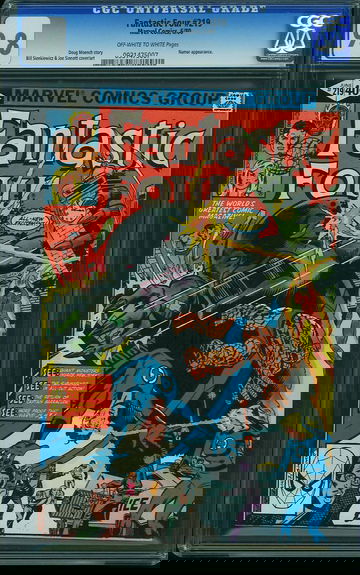 FANTASTIC FOUR #219, CGC 9.8 NM/MT