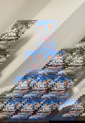 2020 Topps Chrome Blaster Lot (10)