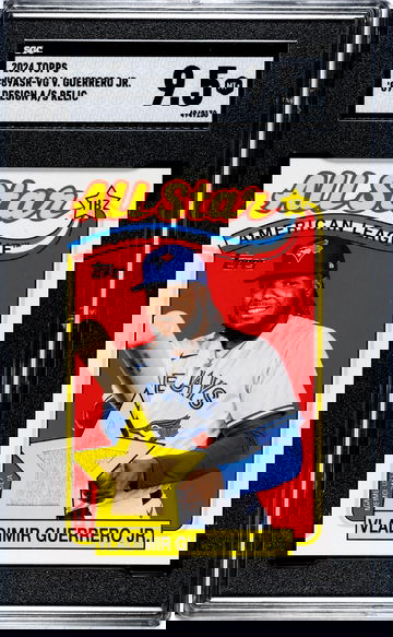 2024 Topps #89ASR-VG Vladimir Guerrero Jr. '89 A/S Rel. SGC 9.5