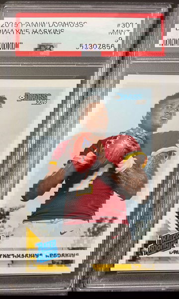 2019 donruss dwayne haskins psa 9
