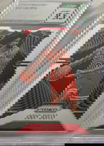 2019-20 Panini Prizm Coby White RC - CSG 9.5 Gem Mint