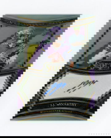 JJ MCCARTHY 2024 Panini Select Silver Prizm Auto Rc #234/399 Rookie Signatures