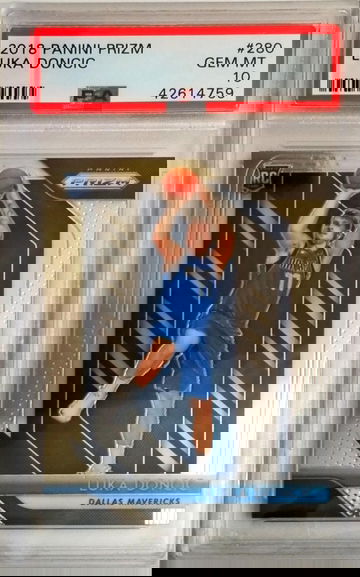 Luka Doncic Prizm Base PSA 10 