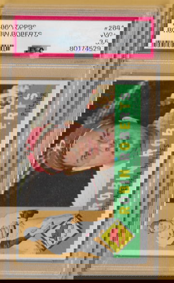 1960 Topps Robin Roberts PSA 3.5