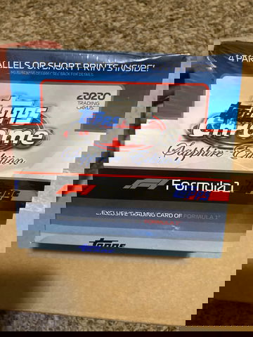 Topps Formula 1 Chrome Sapphire 