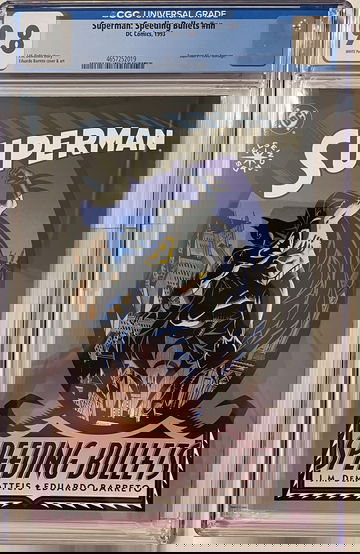 SUPERMAN: SPEEDING BULLETS #nn  DC COMICS 1993  CGC 9.8 WHITE PAGES