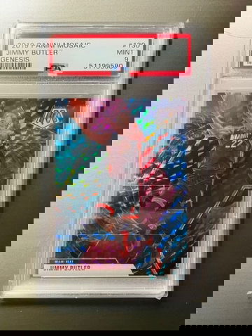 2019 Panini Mosaic Genesis Jimmy Butler PSA 9 SP Rare