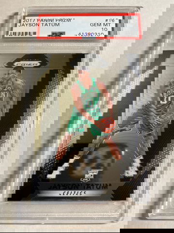 2017 PRIZM JAYSON TATUM PSA 10 GEM MINT #16 RC