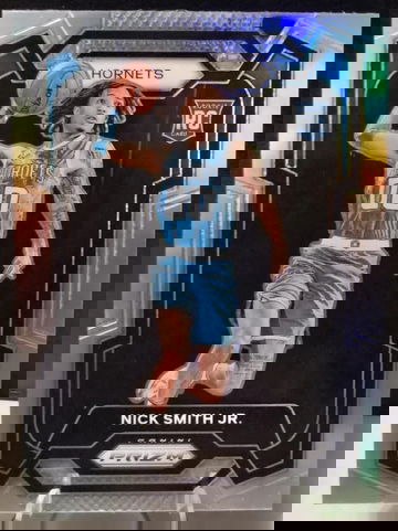 2023-24 Panini Prizm #135 Nick Smith Jr. Prizms Silver Rookie RC Hornets