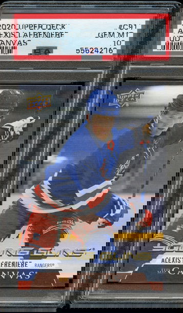 2020 Upper Deck Alexis Lafreniere UD Canvas