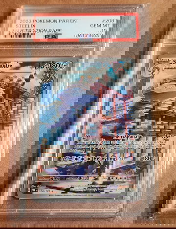 2023 Pokemon STEELIX Illustration rare #208 Psa 10