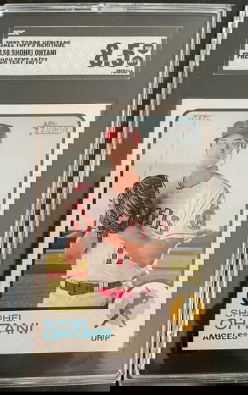 2022 Topps Heritage Shohei Ohtani French Text /73