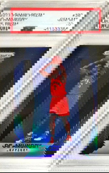 OG Anunoby Prizm Blue Prizm PSA 10 