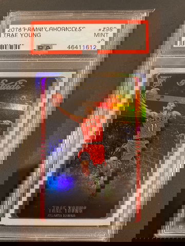 Trae Young Panini Chronicles PSA