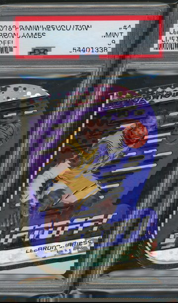 2018 Revolution Lebron James Liftoff! PSA 9 