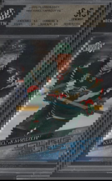 2020 Upper Deck Young Guns #451 Kirill Kaprizov BGS 9.5 Gem Mint