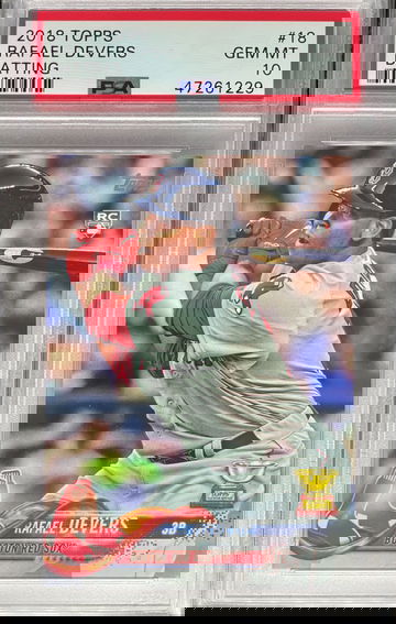 PSA 10 2018 Topps Rafael Devers Batting #18