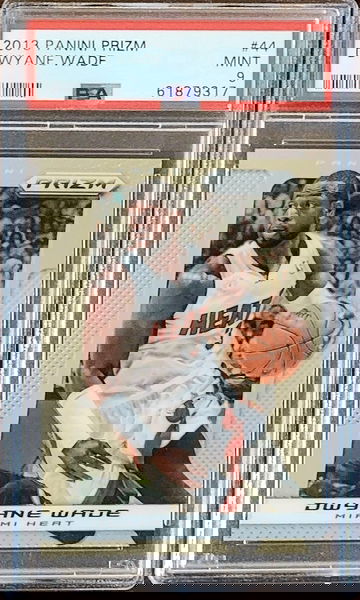 2013 DWYANE WADE Panini Prizm PSA 9 #44 Miami Heat POP 27