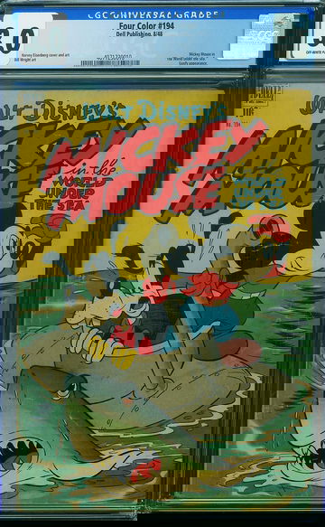 FOUR COLOR #194, CGC 3.0 GVG