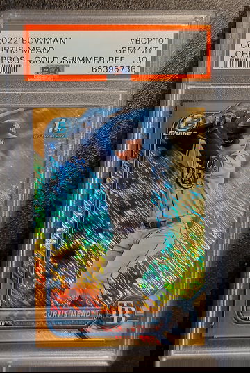 2022 Bowman Curtis Mead Gold Shimmer