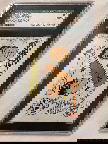 1970 FLEER MIZE/SNIDER Authentic, AU001826 HOF