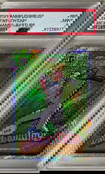 2019 PANINI DONRUSS #N6 SHOHEI OHTANI NICKNAMES-RAPTURE MINT