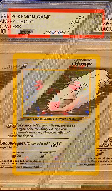 Pokémon/Pokemon - 1999 Base Set Shadowless Chansey