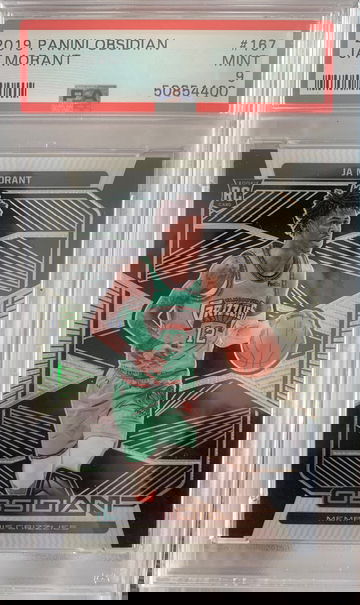 2019 Panini Obsidian Ja Morant PSA 9 Rookie RC