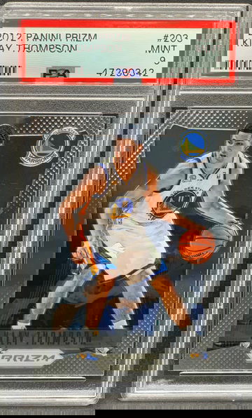 Klay Thompson 2012 Panini Prizm PSA 9