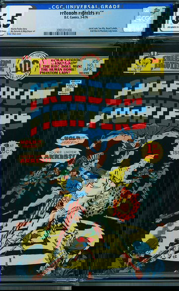 FREEDOM FIGHTERS #1, CGC 6.5 FN+