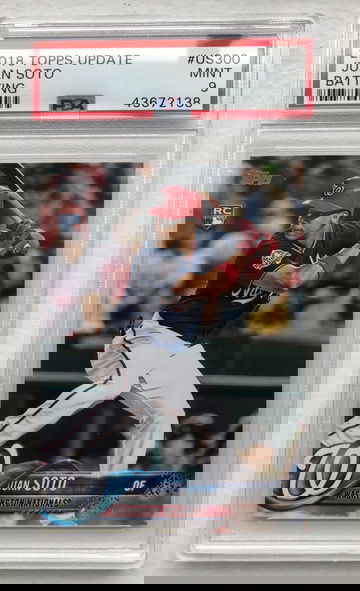 2018 Topps Update Juan Soto Rookie US300 300 PSA 9