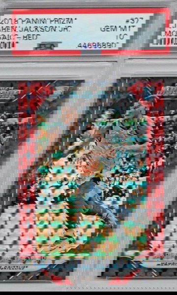 New listing
2018 Panini Prizm Mosaic 37 Jaren Jackson Jr. Red PSA 10 Rookie Grizzlies