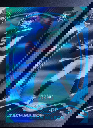 Zach Wilson 2021 Panini NFL Certified Teal Parallel /50 #102 RC - Jersey Number!