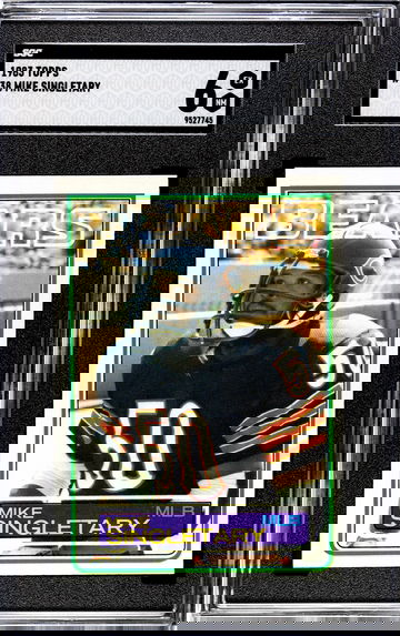 1983 Topps Football Mike Singletary Rookie SGC 6