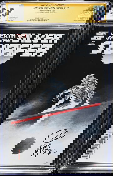 2025 Marvel Comics | Death of the Silver Surfer #1 | CGC SS 9.8 | CGC Artist: Greg Pak