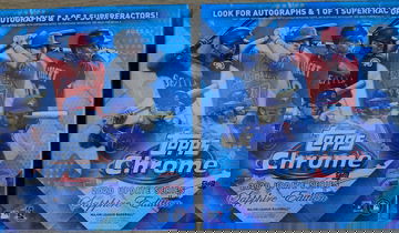 2 Box Lot: 2020 Topps Sapphire Update Boxes