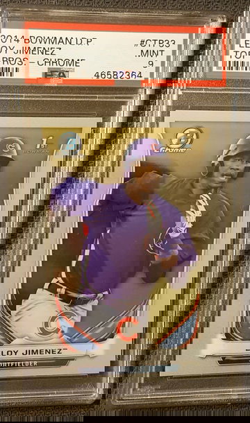 2014 Bowman Chrome Eloy Jimenez PSA 9