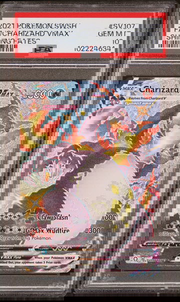 2021 Pokémon Shining Fates Charizard VMAX