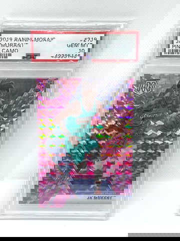 2019 Panini Mosaic Pink Camo Ja Morant ROOKIE RC #219 PSA 10 GEM MINT