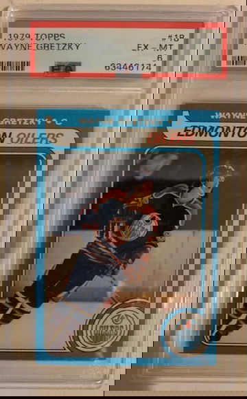 1979 Topps Wayne Gretzky Rookie Card RC PSA 6 EX-MT