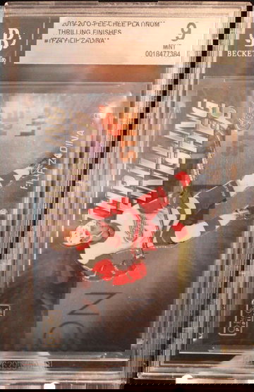 2019-20 O-Pee-Chee Platinum Thrilling Finishes Filip Zadina #TF24 BGS 9