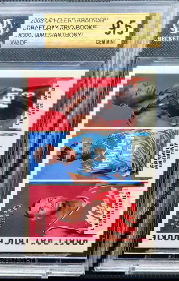 2003 Fleer Tradition Draft Day Trio Rookie James/Anthony/Wade #300