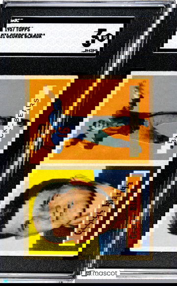 1957 Topps George Blanda #31 SGC 3