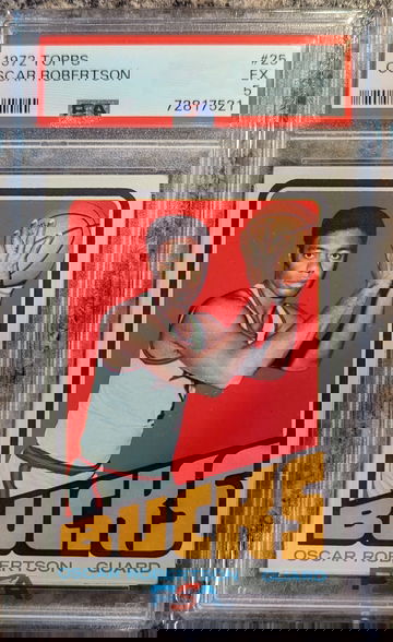 1972 Topps Oscar Robertson PSA 5 Centered