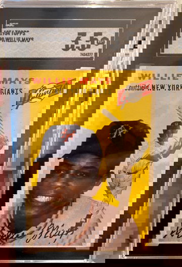 1954 Topps Willie Mays SGC 3.5