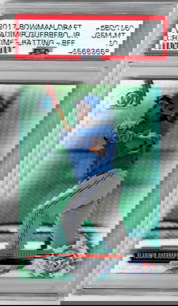 2017 Bowman Draft BDC150 Vladimir Guerrero Jr. Chrome-Batting-Refractor