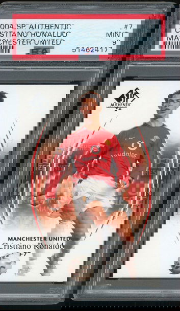 2004 Upper Deck SP Cristiano Ronaldo RC Rookie 9