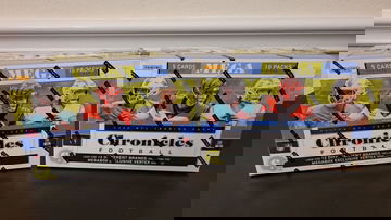 (2x) 2020 Chronicles Mega NFL Football Box Sealed (A)